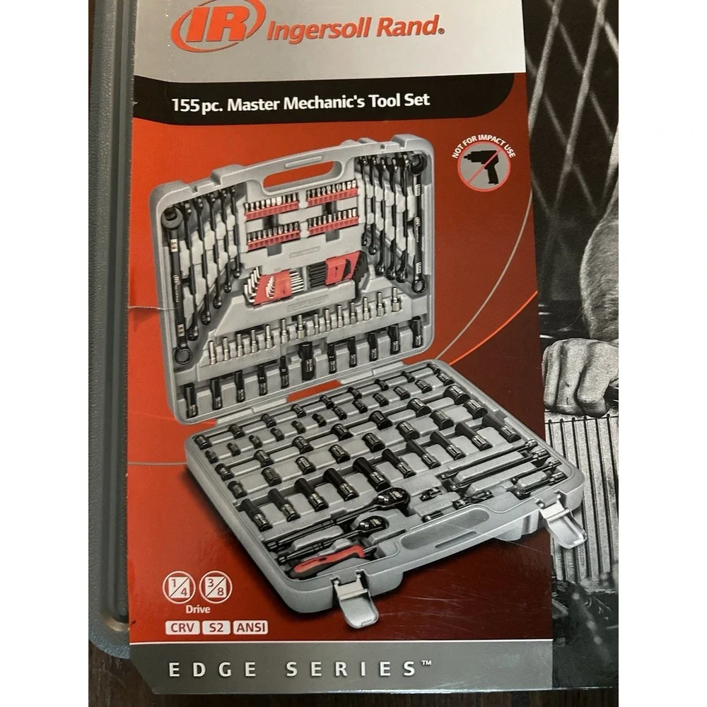 Ingersoll Rand EDGE Series 155‑Piece Master Mechanic's Tool Set – Model 240352